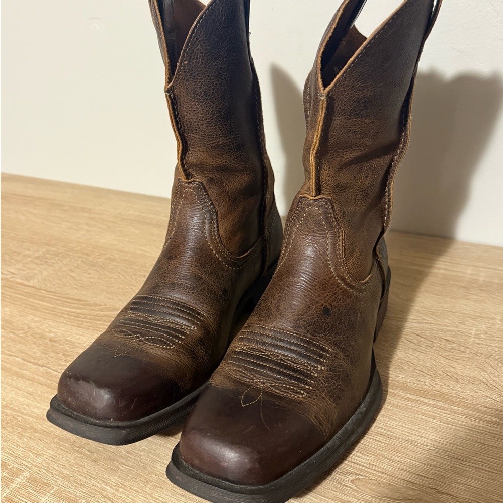 Ariat Rambler Men's 8.5D Brown Leather Boots - Picture 7 of 7